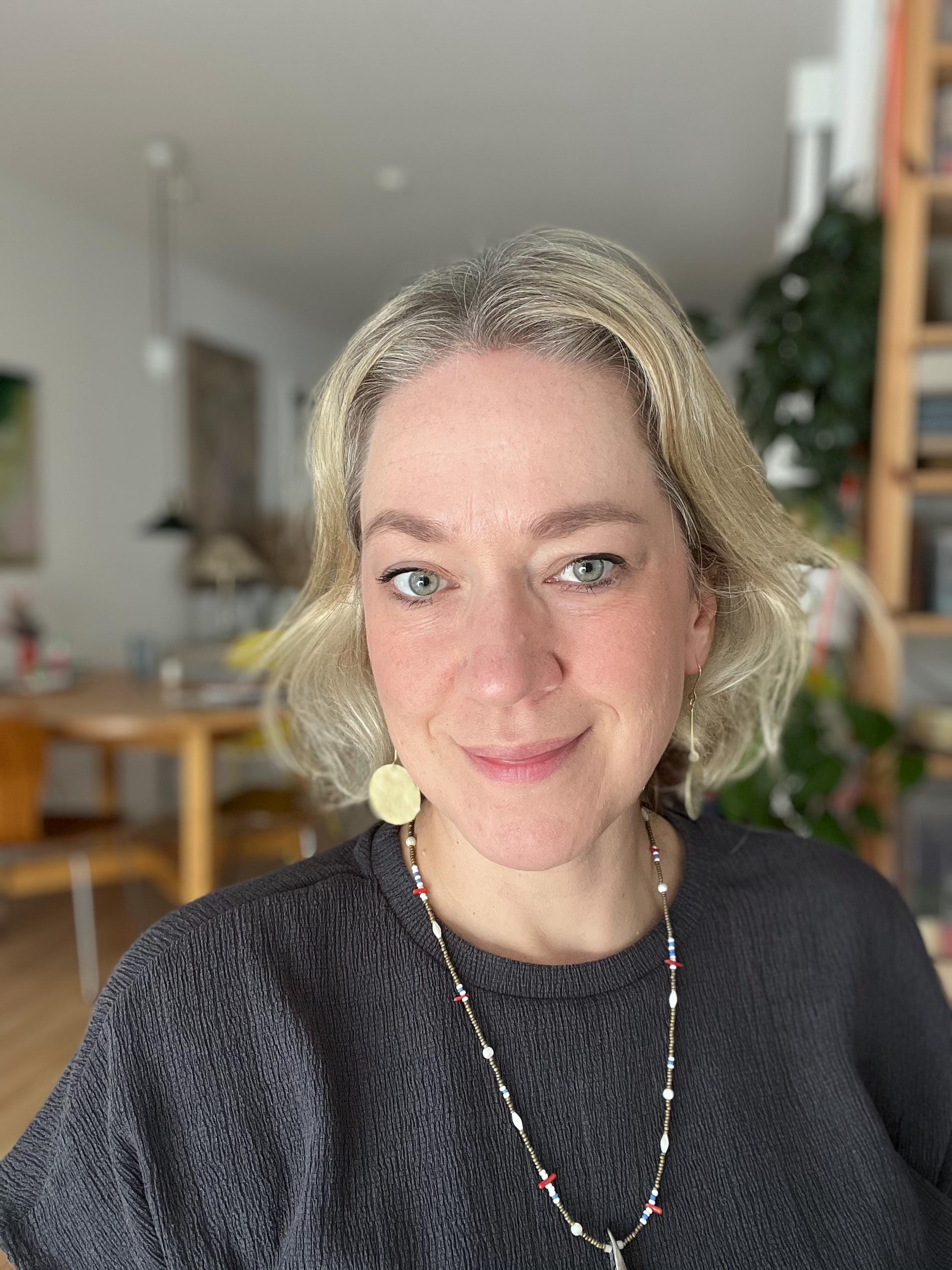 Extra Long Circle Earrings, Hammered Brass Statement Earring, Golden Dangle, Large Chandelier